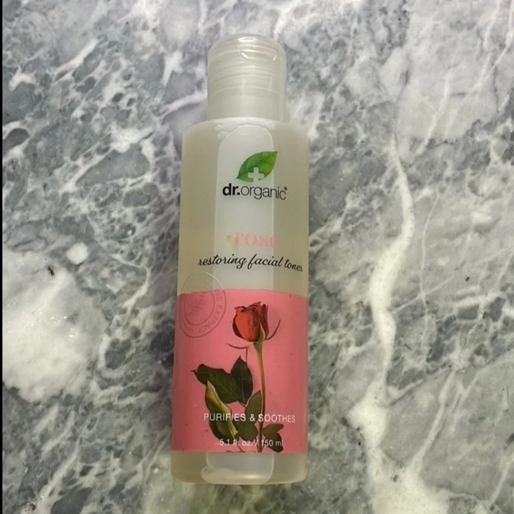 New Dr Organic Rose Restoring‎ Facial Toner